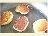 Sesame Apple Pikelets. Recipe by Ellara