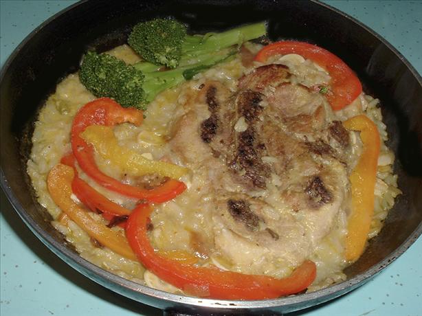 "Chicken Lickin' Good" Pork Chops. Photo by Bergy