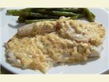 Baked Fish in Mayonnaise and Mustard