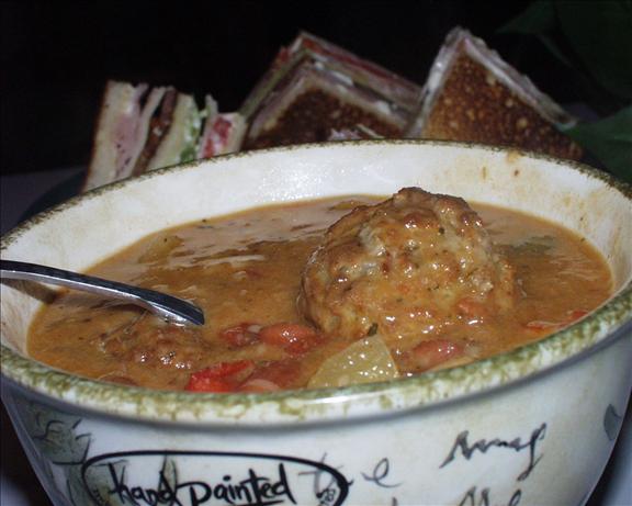 Pasta and Meatball Soup. Photo by Marsha D.
