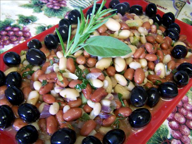 Warm Bean and Herb Salad. Photo by Rita~