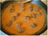 Lamb Meatballs with Spicy Tomato Cream Sauce