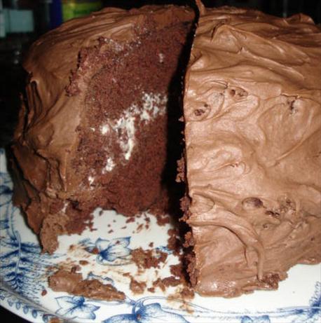 Perfect Chocolate Cake With Whipped Cream Filling. Photo by KrabKokonas