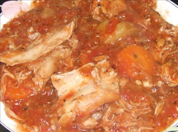 Rabbit in the Crock Pot. Photo by Peter J