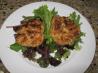 Tuscan Chicken Cakes with Golden Aioli
