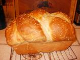 Bread Machine Kneaded Challah