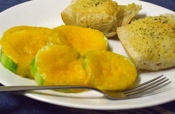 Cheesy Zucchini. Photo by VickyJ