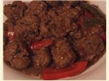 Mongolian Lamb Meatballs With Spicy Sauce
