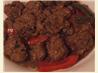 Mongolian Lamb Meatballs With Spicy Sauce. Recipe by Latchy