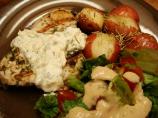grilled tuna with aioli. Photo by Little Remy