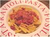 Penne with Tomato Herb Cream Sauce