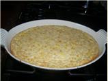 Savory Corn & Basil Pudding