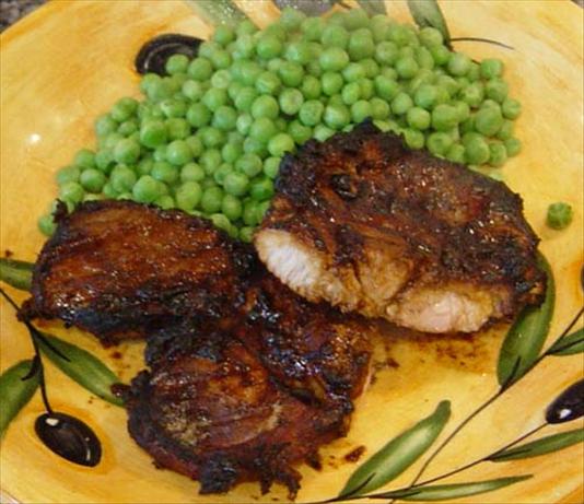 Ancho Chile Pork Chops. Photo by Sackville
