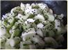 Cucumber Salad with Spicy Wasabi Dressing