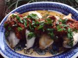 Chicken With Creamy Sun-Dried Tomato Sauce. Photo by Bev