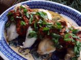Chicken With Creamy Sun-Dried Tomato Sauce. Photo by Bev