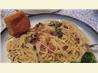 Pasta with Bacon and Spinach