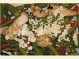Greek Chicken and Vegetables in Foil