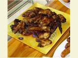 Honey Vindaloo Glazed Chicken Wings