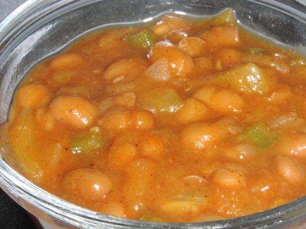 Baked Beans Dressed for Dinner. Photo by TeresaS