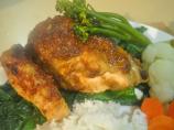 Spiced Chicken With Honey-Ginger Glaze