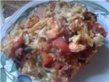 Spicy Shrimp And Scallops Pasta Casserole