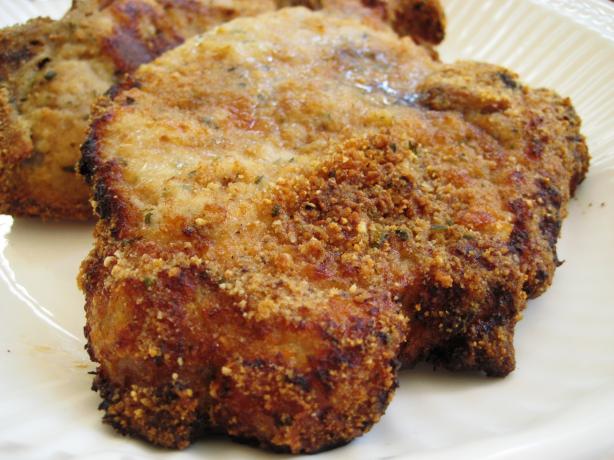 Breaded Baked Pork Chops. Photo by gailanng