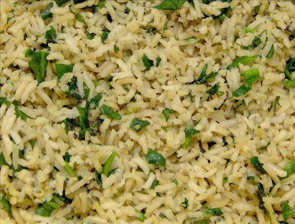 Mexican Green Rice. Photo by Mama's Kitchen (Hope)