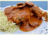 Wild Duck and Andouille Sauce Piquant