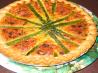 Spring Asparagus Quiche. Recipe by Bev