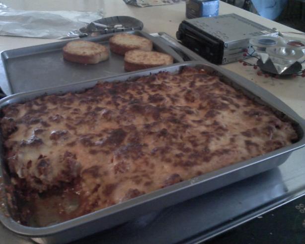 Baked Ravioli and Meatballs. Photo by Chef #1224247