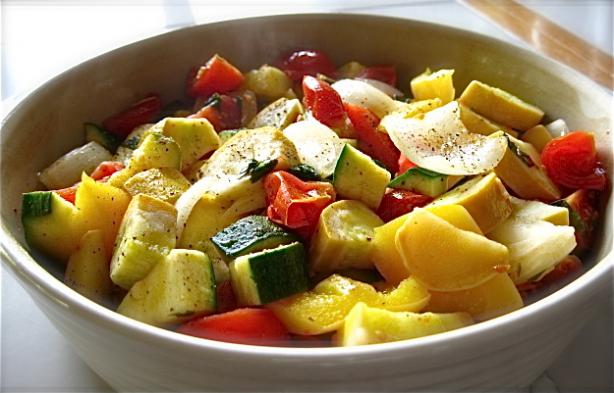 Grilled Herbed Vegetables. Photo by WiGal