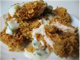 Crusted Honey Mustard Chicken