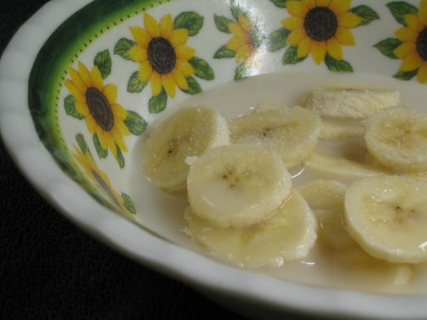 Sweet Banana Snack. Photo by brokenburner