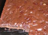 Light Carrot Cocoa Snack Cake --(Brownies)