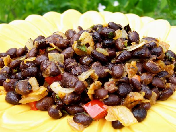 Copycat Chili's Black Beans. Photo by Rita~