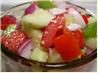 Simple 1-2-3 Marinated Vegetable Salad. Recipe by Two Socks