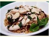 Chicken and Basil Stir-Fry