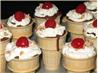 Cakes in a Cone. Recipe by Anita Harris