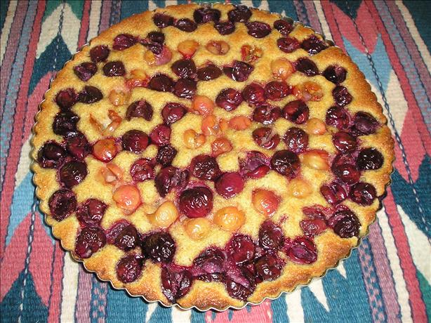 Sweet Cherry & Almond Tart. Photo by Jenny Sanders