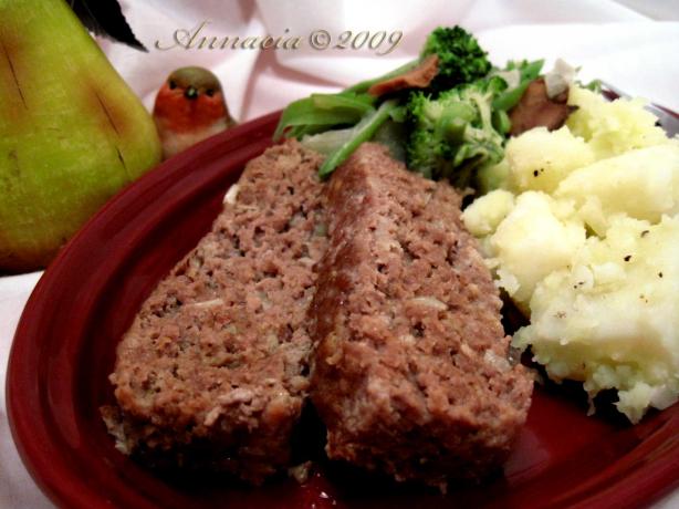 Easy to Slice Meatloaf. Photo by Annacia