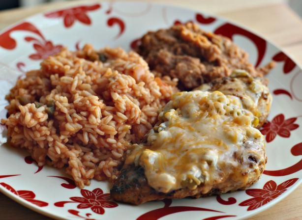 Cheesy Mexican Chicken. Photo by CulinaryExplorer