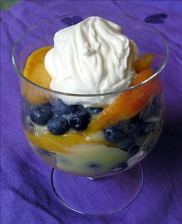 Blueberry-Peach Parfaits. Photo by Jenny Sanders