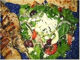 Kittencal's Famous Greek Salad. Photo by shimmerchk