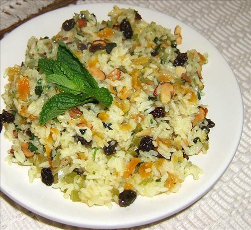 Savory Rice Pilaf With Lavender & Apricots. Photo by Kathy228