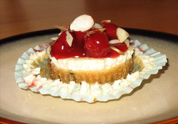 Cherry-Almond Cheesecake Cookie Cups. Photo by V.A.