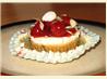Cherry-Almond Cheesecake Cookie Cups