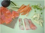 Smoked Salmon & Rice Paper Rolls