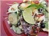 Layered Mexican Salad. Recipe by Shellbelle
