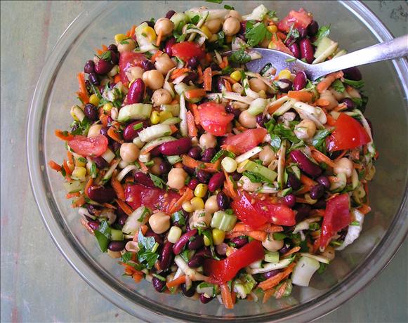 Three Sisters' Salad. Photo by Jenny Sanders